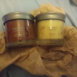 Yankee candle 2 small New scents